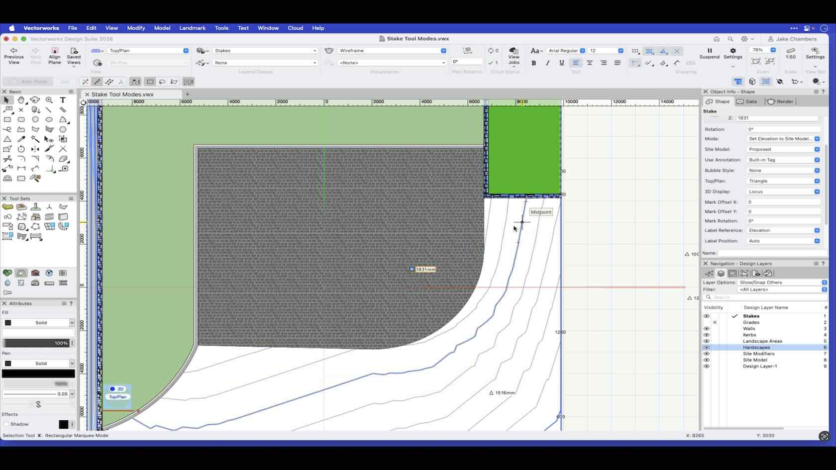 Stake Tool - Stake Tool Modes 2026 | Vectorworks University