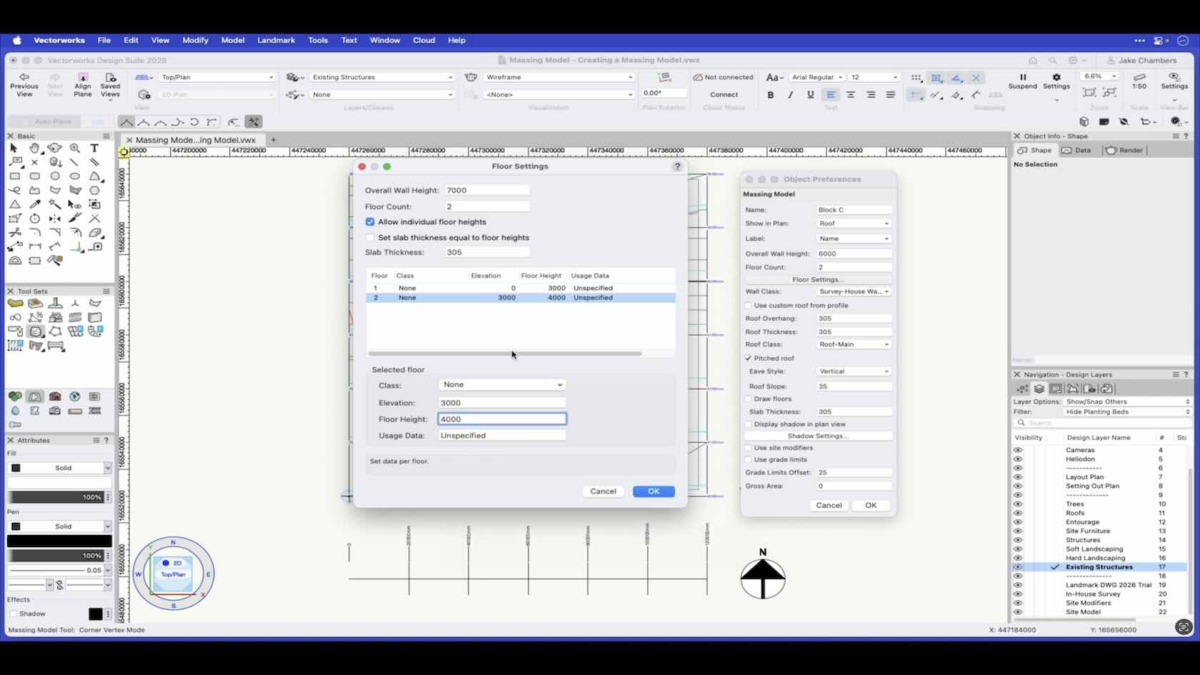 Massing Model - Creating a Massing Model 2026 | Vectorworks University